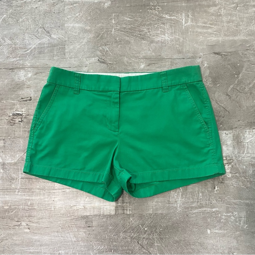 Women’s J. Crew Green Shorts Size 8